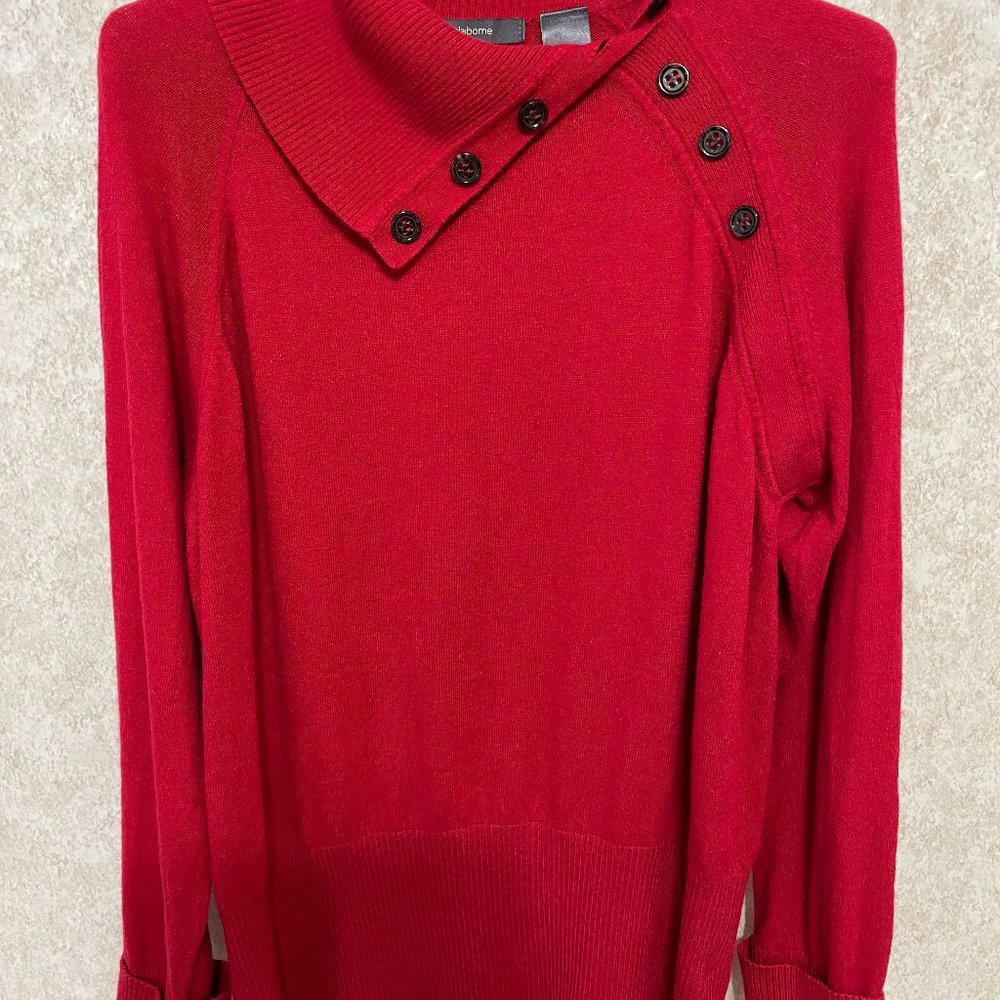 Liz Claiborne Red knit sweater